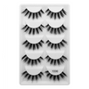 5pairs/Set Women 3D Multilayer Mink Hair Eyelashes