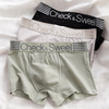 (Buy 1 Get 1) Men Fashion Casual Simple Letter Cotton Mid Waist Boxer Pants