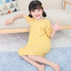 Children Kids Baby Fashion Girls Basic Casual Short Sleeve Dress