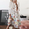 Women Fashion Casual Butterfly Printed Dress