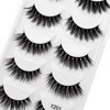 5pairs/Set Women 3D Multilayer Mink Hair Eyelashes