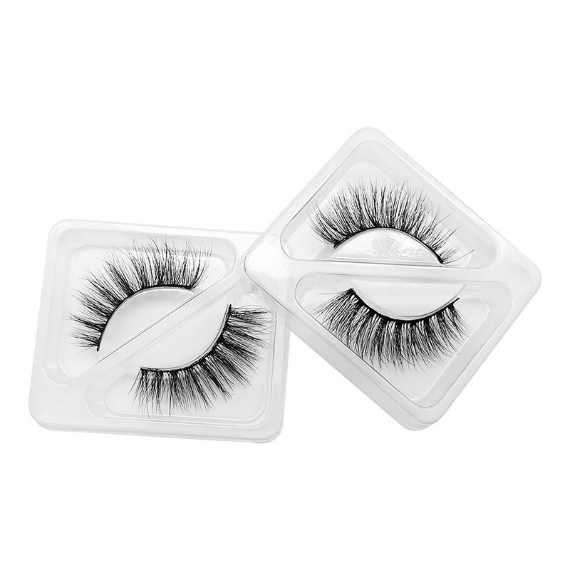 6pairs/Set Women 3D Multilayer Mink Hair Eyelashes