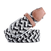 Unisex Stretch Elastic Braided Canvas Belt