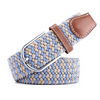 Unisex Stretch Elastic Braided Canvas Belt