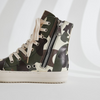 Women Fashion Casual Plus Size Camouflage Thick-Soled High Top Shoes