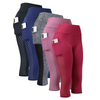 Women Fashion Mesh With Pocket High Waist Slim Sports Yoga Pants