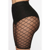 Women Sexy High Waist Fashion Mesh See-Through Shorts