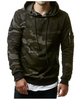 Men'S Fashion Camouflage Hooded Slim Hoodies