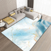 Living Room Ink Abstract Carpet Office Marbling Floor Mat