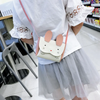 (Buy 1 Get 2) Kids Unisex Cute Casual Contrast Embroidered Bunny Mini Change Shoulder Crossbody Bag