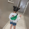 Kids Casual Wacky Pattern Design Solid Color Chest Bag