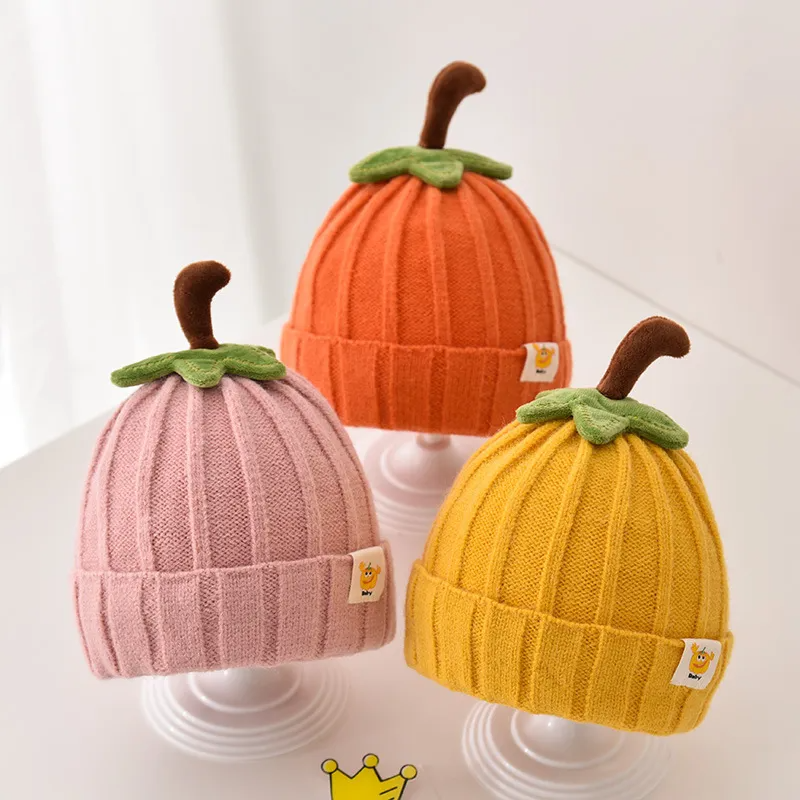 (Buy 1 Get 1) Kids Boys Girls Fashion Casual Cute Versatile Knitwear Cap