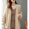 Women Fashion Loose Knitted Sweater Coat