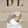 (Buy 1 Get 2) Women Fashion Simple Half Open Heart Rhinestone Ring