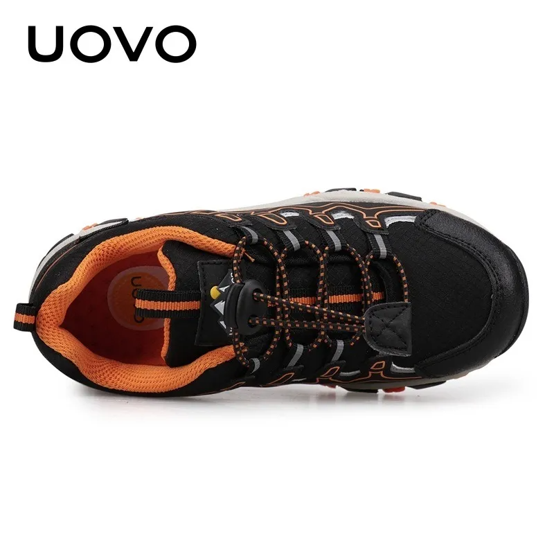 Kids Boys Fashion Casual Outdoor Colorblock Breathable Mesh Lace-Up Sneakers