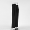 Women Fashion Solid Color Wide Leg Pant