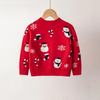 Children Kids Baby Fashion Girls Boys Casual Basic Long Sleeve Christmas Knitted Sweater Top