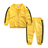 Kids Baby Boys Girls Spring Autumn Casual Sports Long Sleeve Zipper Sweatshirts Trousers Sets