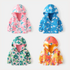 Kids Toddler Girls Boy Fashion Fall/Winter Waterproof Plus Fleece Printed Fleece Thick Warm Coat