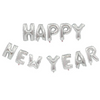 (Buy 1 Get 2) 2024 New Year Party Decoration Happy Letter Balloon Set