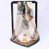 (Buy 1 Get 2) Women'S Fashion Carriage Printing Imitation Silk Scarf