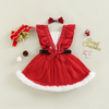 Kids Toddler Girls Fashion Casual Christmas Sleeveless Mesh Dress