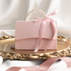 (Buy 1 Get 2) Creative Floral Embossed Square Wedding Gift Candy Box