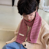 (Buy 1 Get 1) Kids  Casual  Versatile Stripe Knitwear Scarf