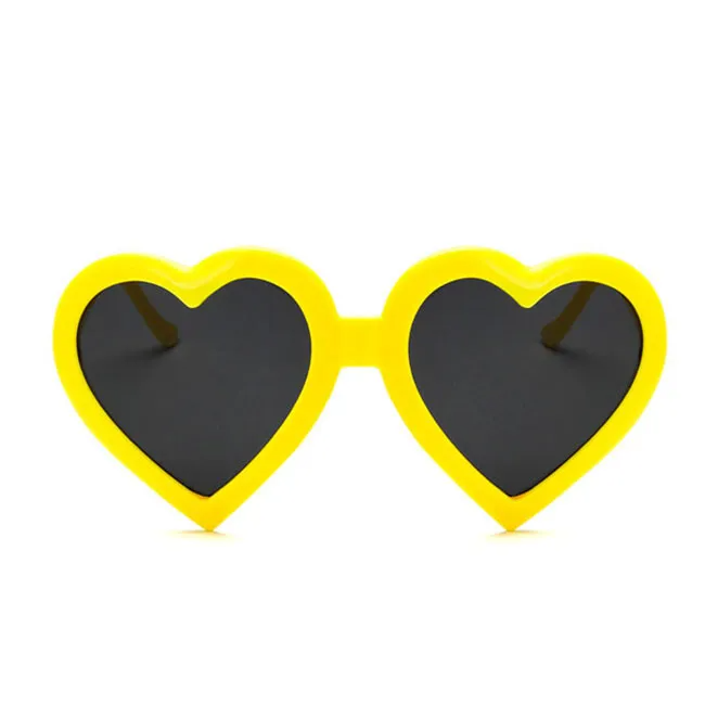 Retro Cute Heart Shape Women Sunglasses