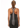 Women Fitness Beauty Back Sleeveless Mesh Stitching Casual Sports Vest