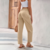 Women'S Fashion Casual Drape High Waist Wide Leg Pants