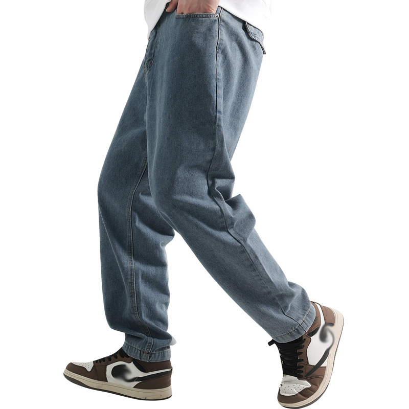 Men'S Casual Loose Straight Jeans