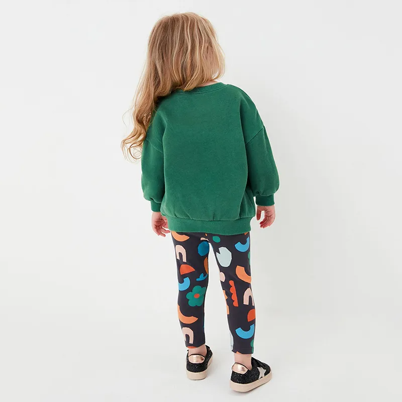 (Buy 1 Get 1) Kids Toddler Big Boys Spring Autumn Fashion Casual Cute Solid Color Floral Round Neck Long Sleeve Pants Set