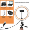 (Buy 1 Get 1) 10inch Live Stream Selfie Ring Light With Tripod Stand And Phone Holder