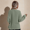 Women Causal Solid Color Sweatshirt