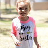 Children Kids Toddlers Fashion Girls Basic Casual Short Sleeve Letter Print T-Shirt