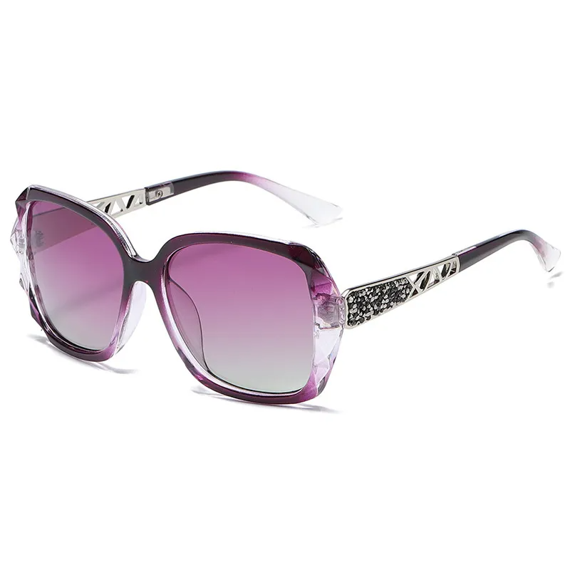 (Buy 1 Get 1) Women Fashion Gradient Round Frame Sunglasses