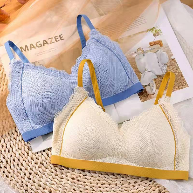 Women Basic Solid Color Comfortable Breathable Bra