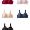 Women'S Comfortable No Trace Tito Side Shuttle Big Cup Back Button Bra