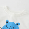 Children Kids Baby Fashion Boys Long Sleeve Cute Animals Print Sweatshirt