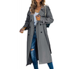 Fashion Solid Color Women'S Casual Long-Sleeved Loose Versatile Elegant Coat