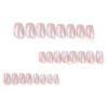 ( Buy 1 Get 2 ) Women Fashion Multicolor Wave Glitter Line Wearable False Nails