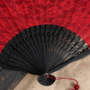 (Buy 1 Get 1) Vintage Chinese Style Bamboo Lace Tassel Folding Fan