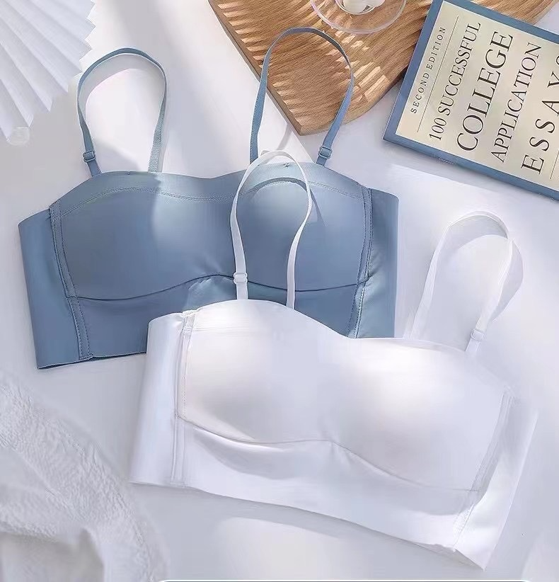 Women Basic Solid Color Comfortable Breathable Bra