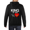 Fashion Casual Long Sleeve Round Neck Letter Love Print Couple Hoodie