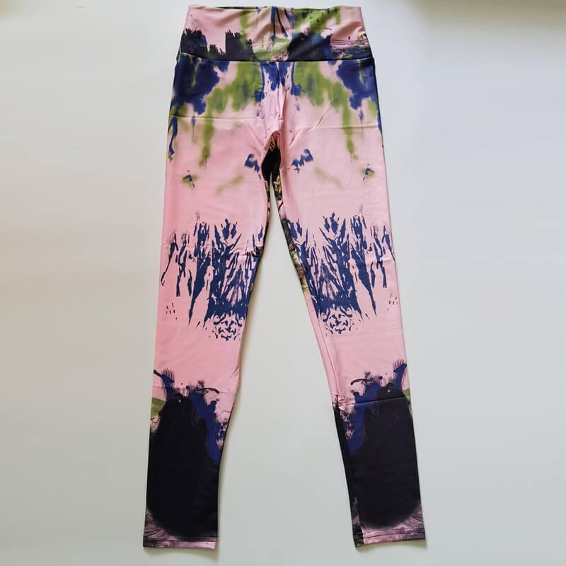 Women Unique Graphic Printed High-Waisted Yoga Leggings