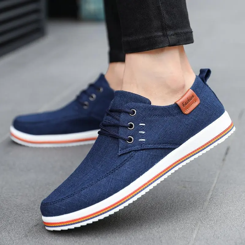 Men Fashion Casual Canvas Shoes