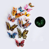 (Buy 1 Get 1) 12pcs/Set 3D Stereoscopic Double-Layer Luminous Butterfly Magnetic Wall Stickers