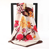 (Buy 1 Get 2) 90*90Cm Women'S Fashion Floral Print Square Scarf