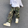 Men And Women Casual Camouflage Printed Loose Toe Cargo Pants